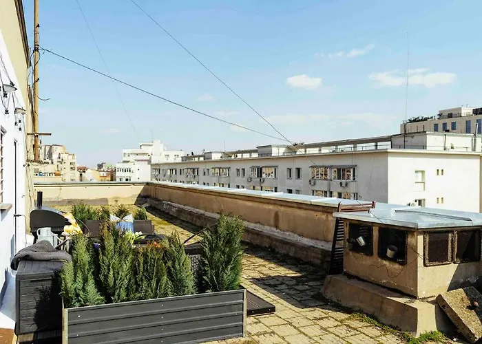 Amazing Views Rooftop Flat - Amzei Square *