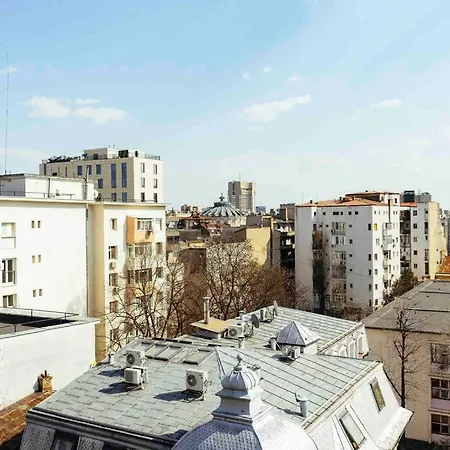 Apartment Amazing Views Rooftop Flat - Amzei Square Bucharest