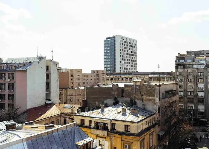 Amazing Views Rooftop Flat - Amzei Square Бухарест