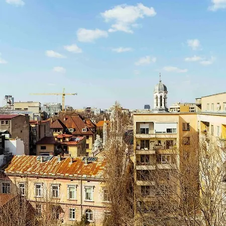 Amazing Views Rooftop Flat - Amzei Square Apartamento Bucareste