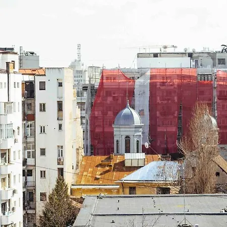 Amazing Views Rooftop Flat - Amzei Square