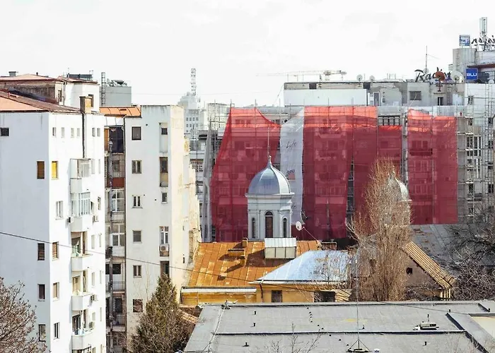 Amazing Views Rooftop Flat - Amzei Square