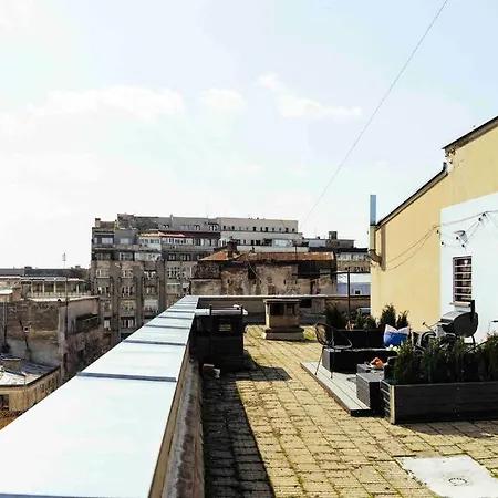 Amazing Views Rooftop Flat - Amzei Square