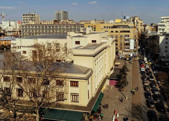 Amazing Views Rooftop Flat - Amzei Square Apartmán *